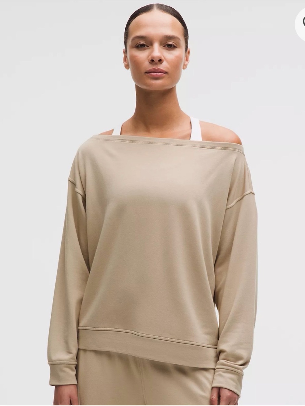 Lululemon BeCalm Oversized Boatneck Shirt